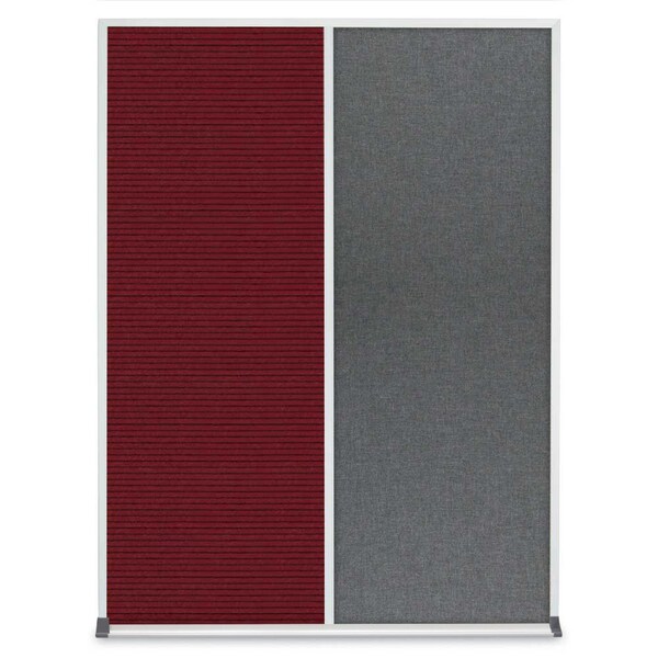 Double Door Radius Corkboard, 48"X36", B